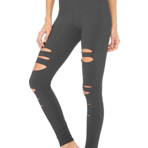 NWT High-awaits Ripped Warrior Legging- Alo yoga - Picture 2 of 7